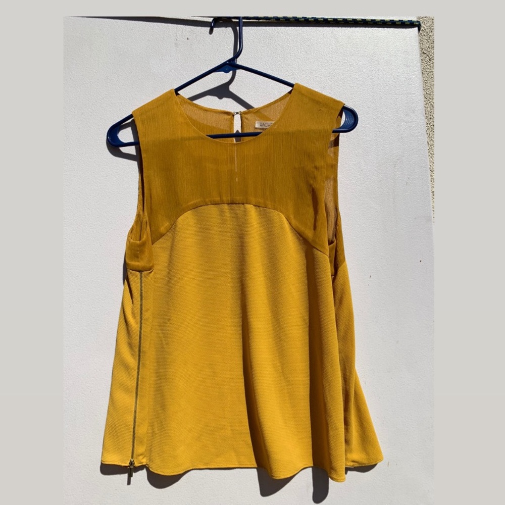 RACHEL Rachel Roy Yellow Blouse